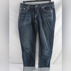 Miss Me jeans skinny jeans. Buckle buy.